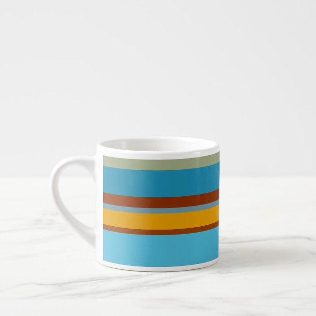 Taza De Espresso Rayas suroeste 15 (Izquierda)