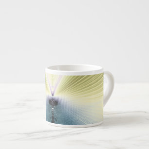 Taza De Espresso Rayos Dorados