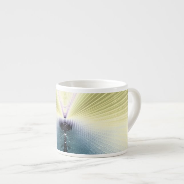 Taza De Espresso Razas doradas (Derecha)