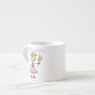 Taza De Espresso Realeza Princesa