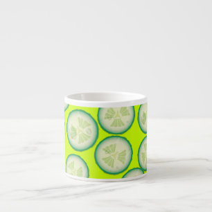 Taza De Espresso Rebanada de pepino