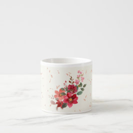 Taza De Espresso Red Espresso Mug