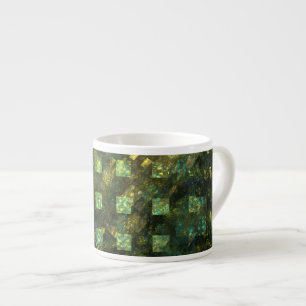 Taza De Espresso Referencias en la ciudad Resumen Art Espresso Mug