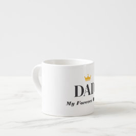 Taza De Espresso Regalo con nombre personalizado para papá 
