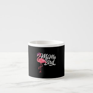 Taza De Espresso Regalo de cumpleaños del tema de Flamingo - Mama B