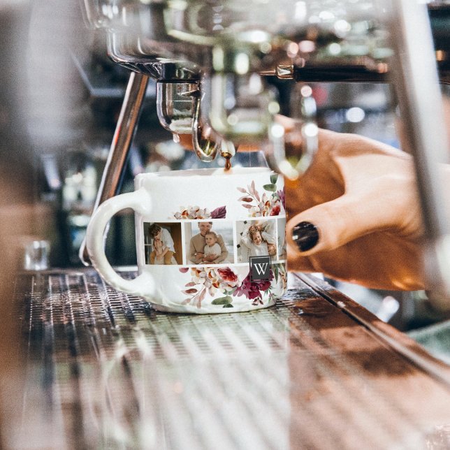 Taza De Espresso Regalo de flores coloridas de fotografía de moda d (Subido por el creador)