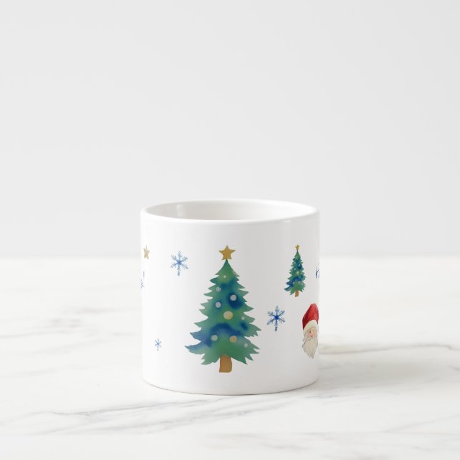 Taza De Espresso regalo de Navidades de mug (Frente)