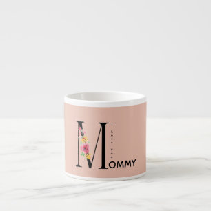 Taza De Espresso Regalo para mamá, Te quiero Mami, Día de la Madre
