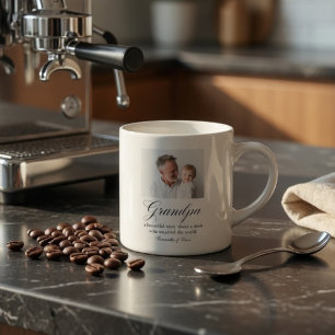 Taza De Espresso Regalo personalizado para abuelo