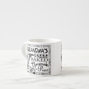 Taza De Espresso Regalos caseros de las abuelitas ventilares