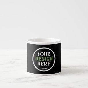 Taza De Espresso Regalos de boda personalizados, elegantes, clásico
