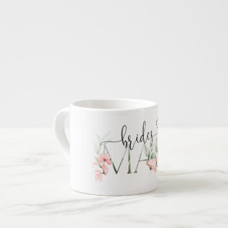 Taza De Espresso Regalos de propuesta de la dama de honor para la c