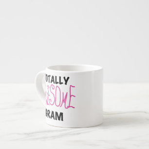 Taza De Espresso Regalos Gram Pink totalmente asombrosos