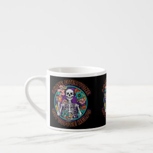 Taza De Espresso Regalos para amantes del café Ayuda al café Odio a