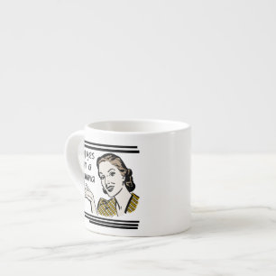 Taza De Espresso Regalos Retro Gramma