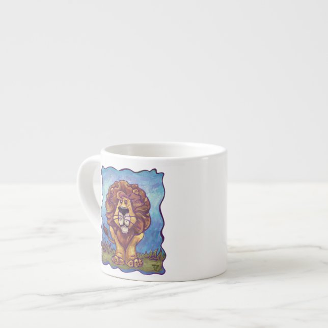 Taza De Espresso Regalos y accesorios de león (Izquierda)