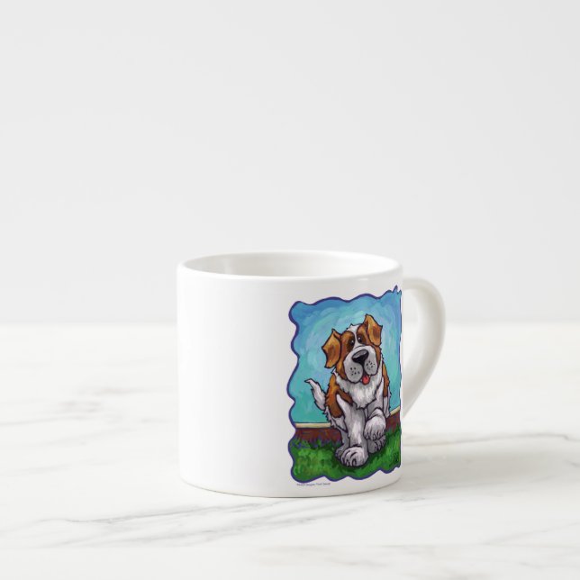 Taza De Espresso Regalos y accesorios de St. Bernard (Derecha)