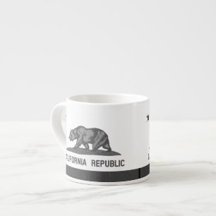 Taza De Espresso República de California (negro)