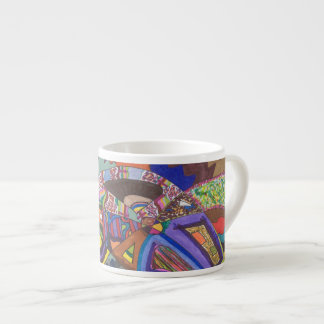 Taza De Espresso Resumen 109, arte fino original