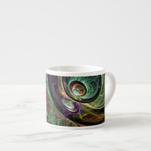 Taza De Espresso Resumen de arte Espresso Mug