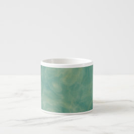 Taza De Espresso resumen de mármol verde