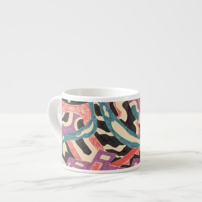Taza De Espresso Resumen original "salvaje" (Izquierda)