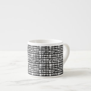 Taza De Espresso Resumen Rejilla óptica Espresso Mug