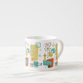 Taza De Espresso Retro clásico