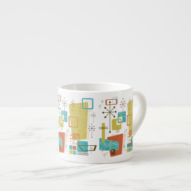 Taza De Espresso Retro clásico (Derecha)