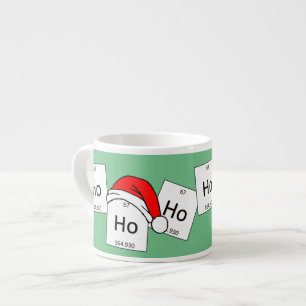 Taza De Espresso Retruécano del navidad del elemento de la químic