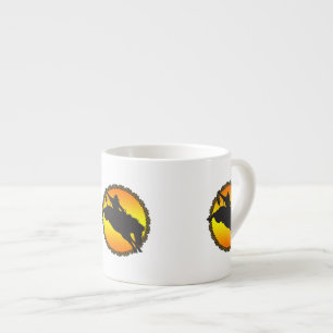 Taza De Espresso Ride Bronc