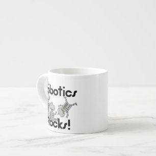 Taza De Espresso Rocas de la robótica