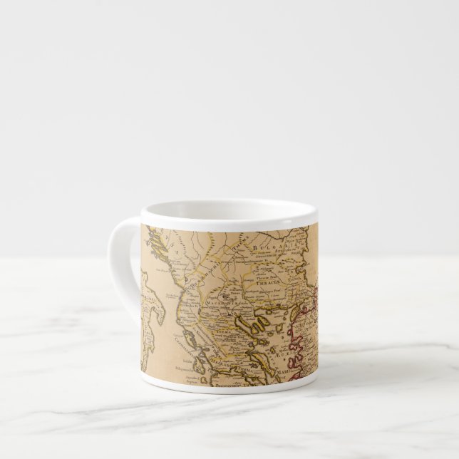 Taza De Espresso Roma, Grecia, Turquía 2 (Izquierda)