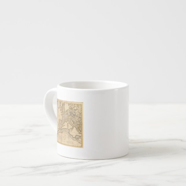 Taza De Espresso Roma y hemisferio del este (Izquierda)