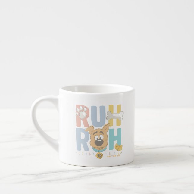 Taza De Espresso "Ruh Roh" (Izquierda)