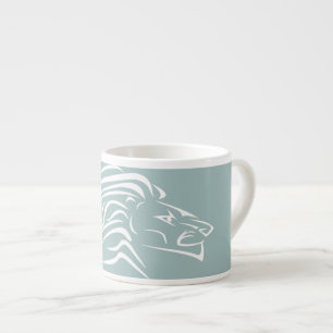 Taza De Espresso Running Lion Espresso Cup Your Color
