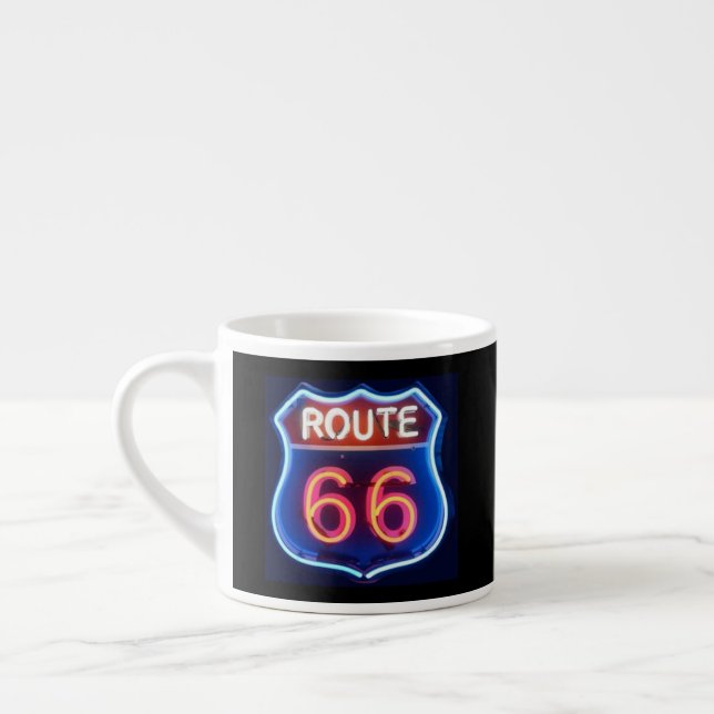 Taza De Espresso Ruta 66 (Izquierda)