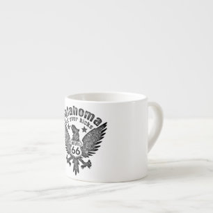 Taza De Espresso Ruta 66 de Oklahoma, consigue tus emociones