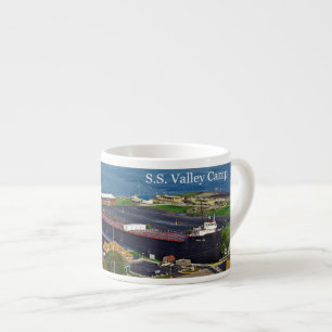 Taza De Espresso S;S: Valley Camp espresso mug