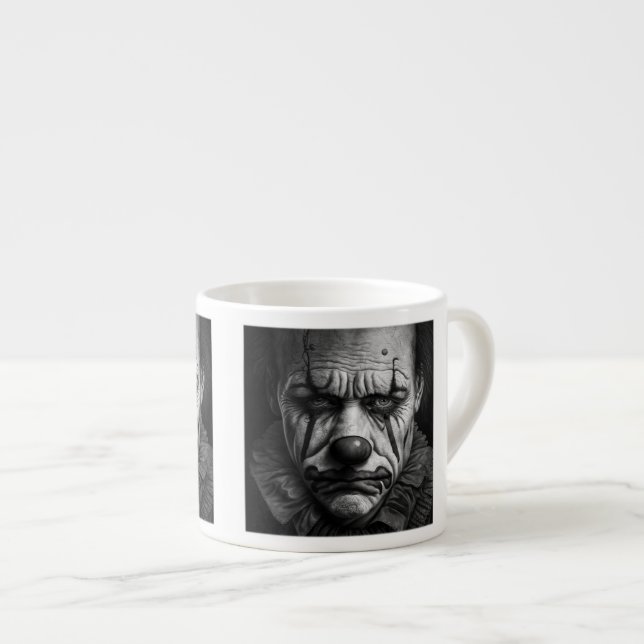 Taza De Espresso Sad Clown Espresso Mug (Derecha)