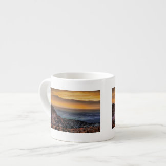 Taza De Espresso Salida del sol en el barranco de Bryce