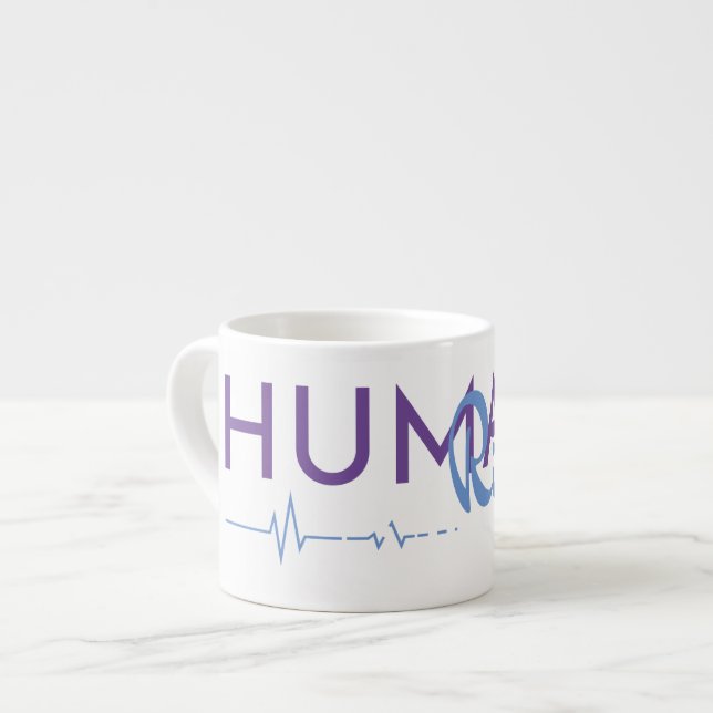 Taza De Espresso Salvamento de los derechos humanos (Izquierda)