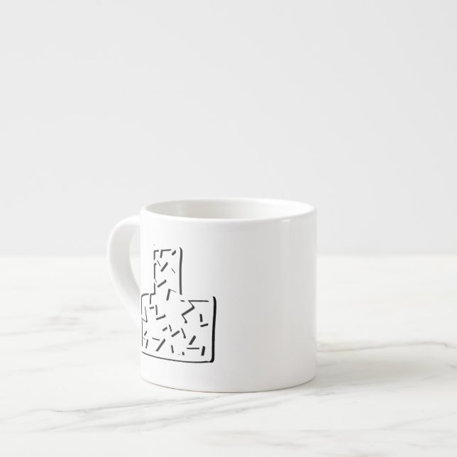 Taza De Espresso sangría y baches (Izquierda)