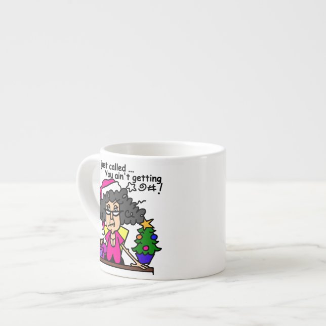 Taza De Espresso Santa Called (Izquierda)