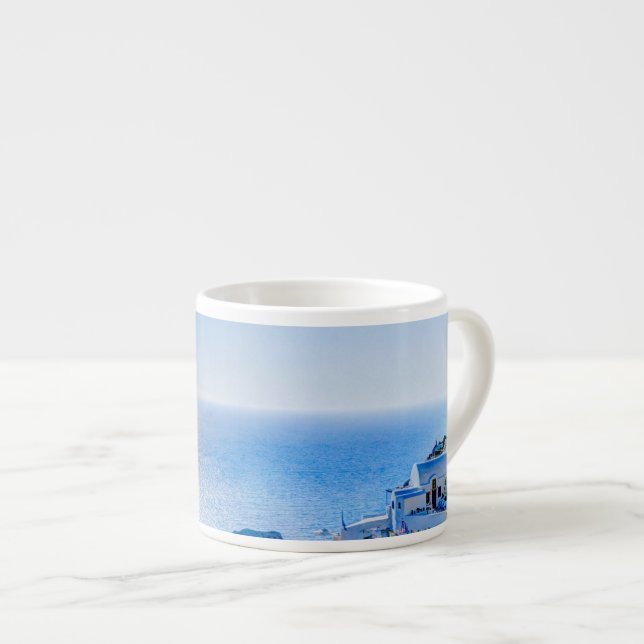 Taza De Espresso Santorini Grecia (Derecha)