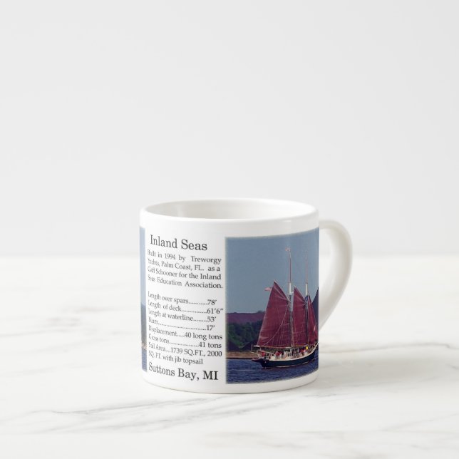 Taza De Espresso Seas interiores espresso mug (Derecha)