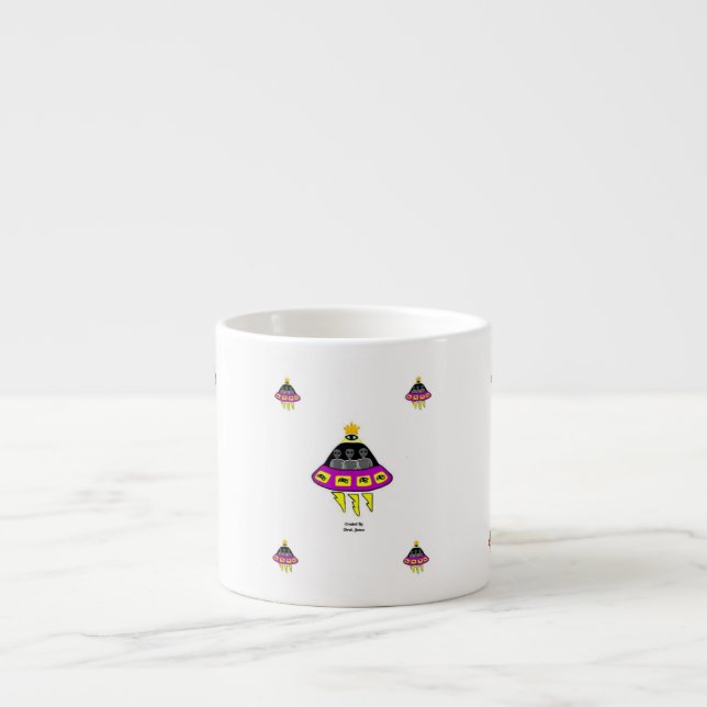 Taza De Espresso Secuencia de extranjeros Espresso Mug (Frente)
