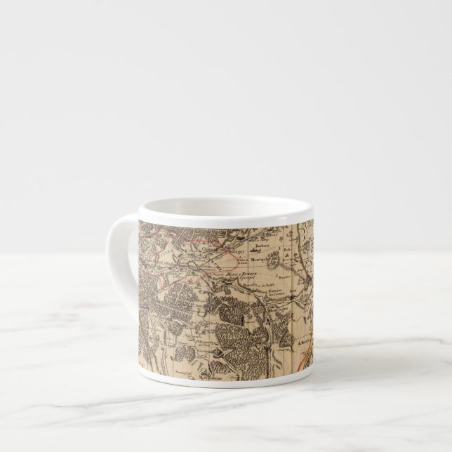 Taza De Espresso Senlis Francia (Izquierda)