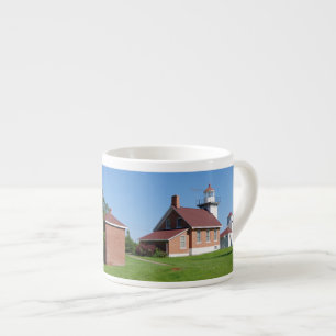 Taza De Espresso Sherwood Point Lighthouse historia espresso mug
