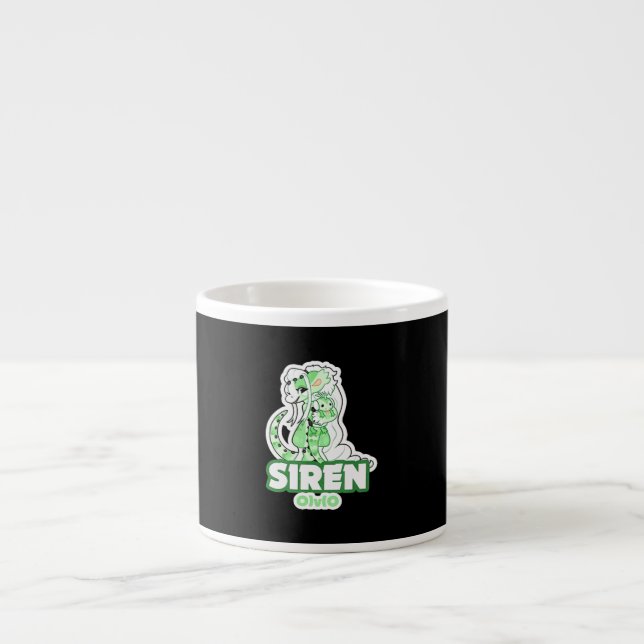 Taza De Espresso Siena de iguana (Frente)